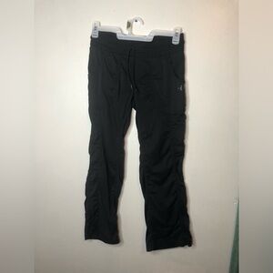 The North Face Women Black Nylon Cargo Outdoor Pants Size Small